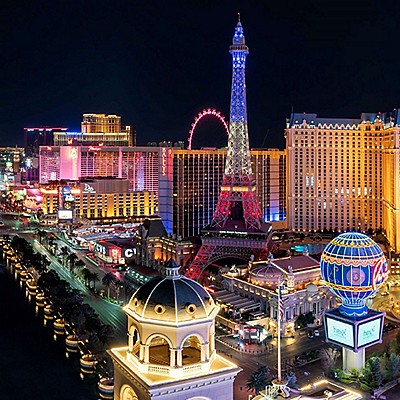 Skyline view of Las Vegas