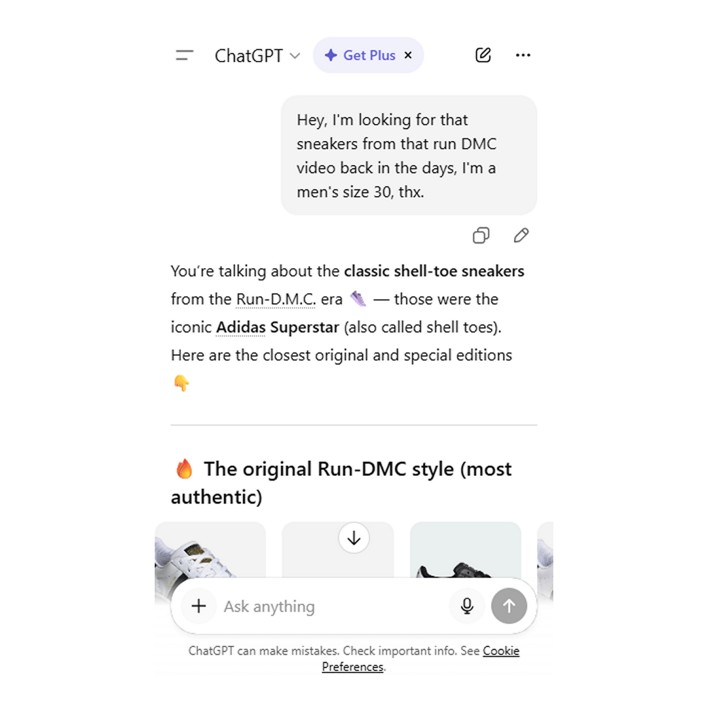 Chats with AI mode and ChatGPT 