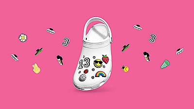 Merkle verleiht dem digitalen Jibbitz-Erlebnis von Crocs Charme.