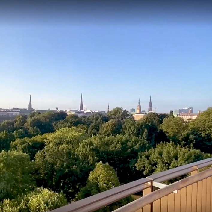 View of Germany from office window