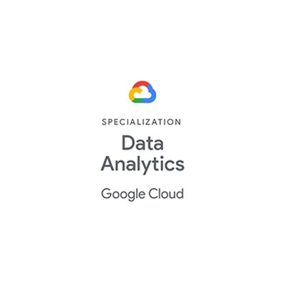 Badge for Specialization in Data Analytics for Google Cloud