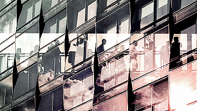 Large group of people at a conference