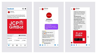 3 Grid Images with JCPenny information