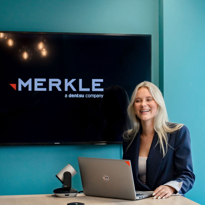 A colleague presenting with a Merkle background