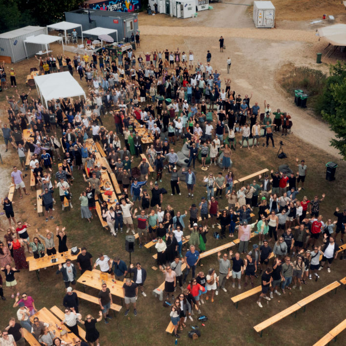 employees at Roskilde festival