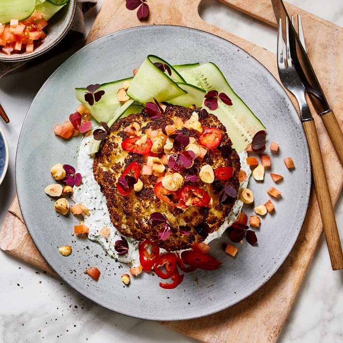 plate of food with greens