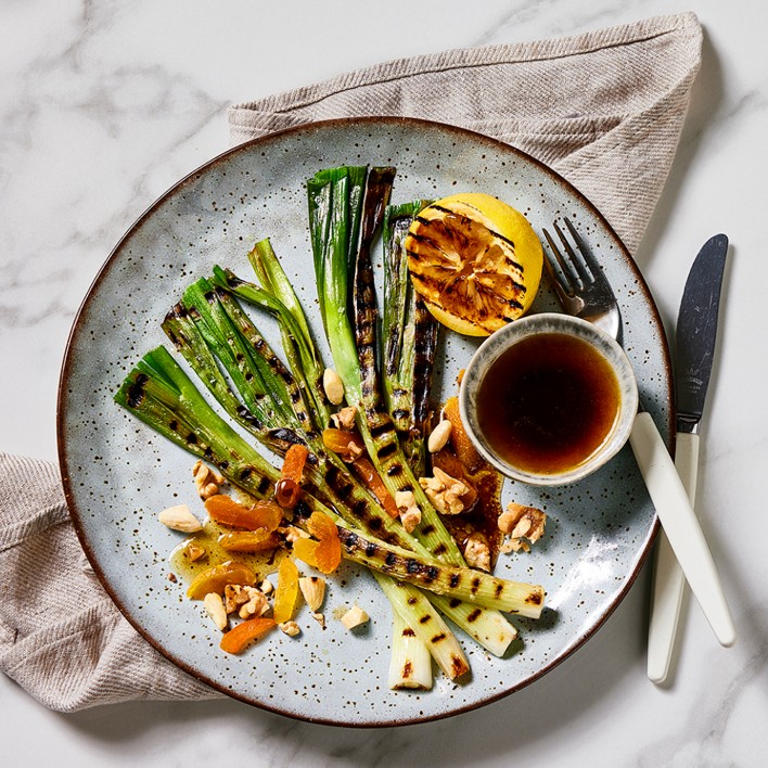 plate of food with greens