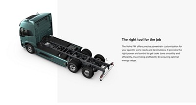 The Volvo FM offers precise powertrain customization for your specific work needs and destinations. It provides the right power and control to get tasks done smoothly and efficiently, maximizing profitability by ensuring optimal energy usage.