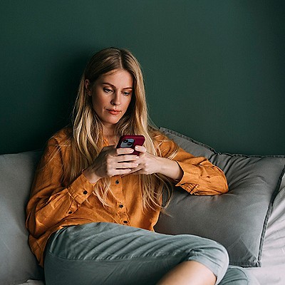 icon design on blue background