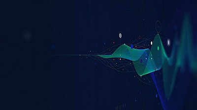 a 3D graph with a dark background