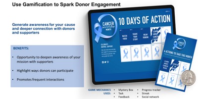 Use gamification to spark engagement