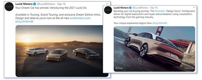 Lucid Motors example